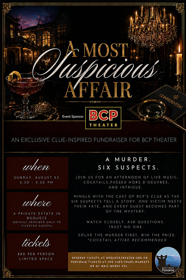 Clue Affair flyer